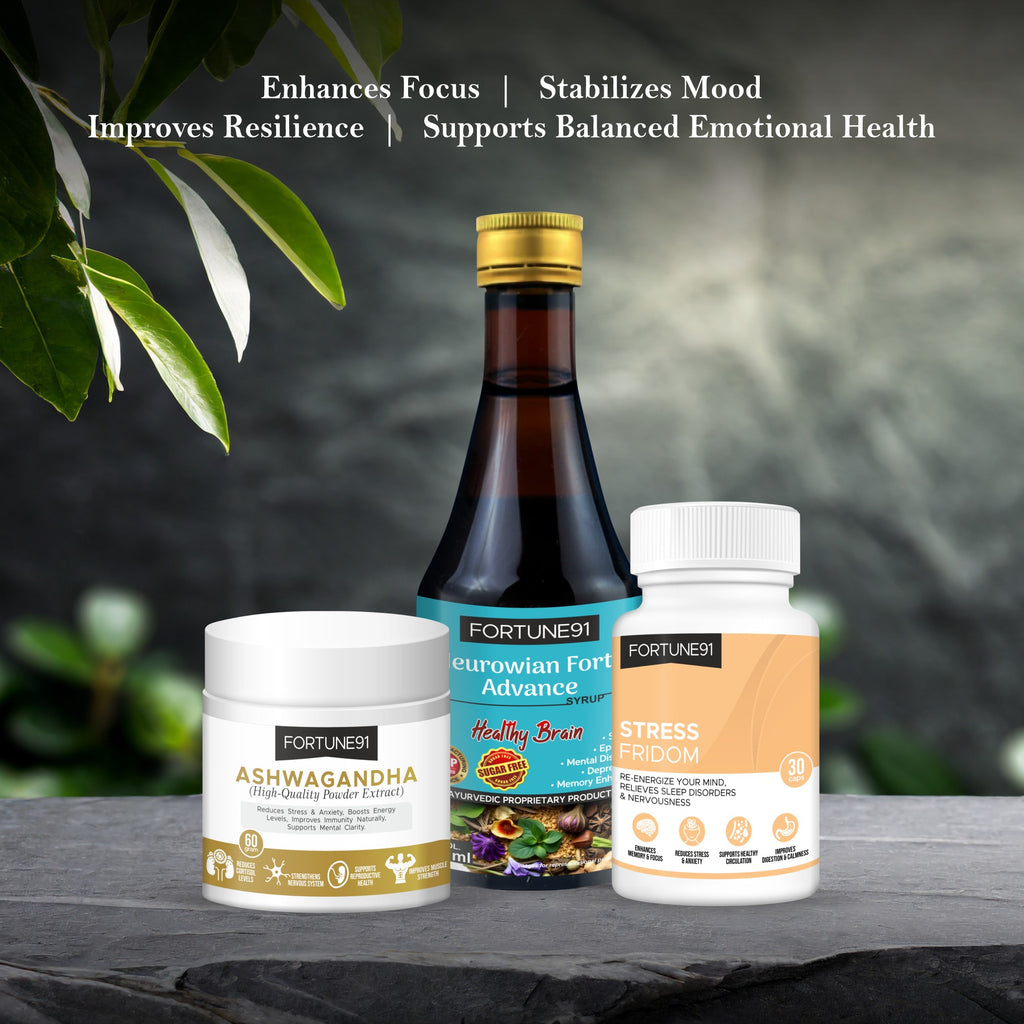 Calm Mind Focus (Stress Fridom + Ashwagandha + Neurowian Forte)