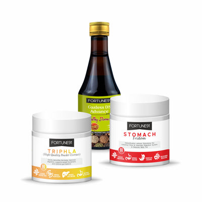 Digestive Relief Plus (Gasless DS Advance + Triphala + Stomach Fridom)