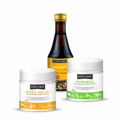 Energy & Immunity Boost (Amba Haldi + Moringa + Immugold PM)