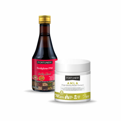 Glow & Anti-Age (Red Glow PM + Amla)