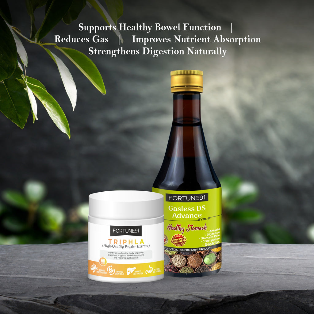 Gut Care Duo (Gasless DS + Triphala)