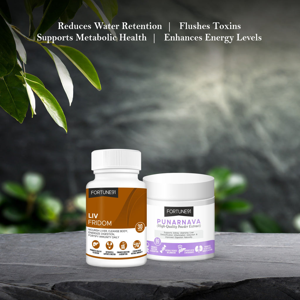 Kidney & Liver Support (Liv Fridom + Punarnava)
