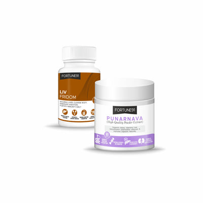 Kidney & Liver Support (Liv Fridom + Punarnava)