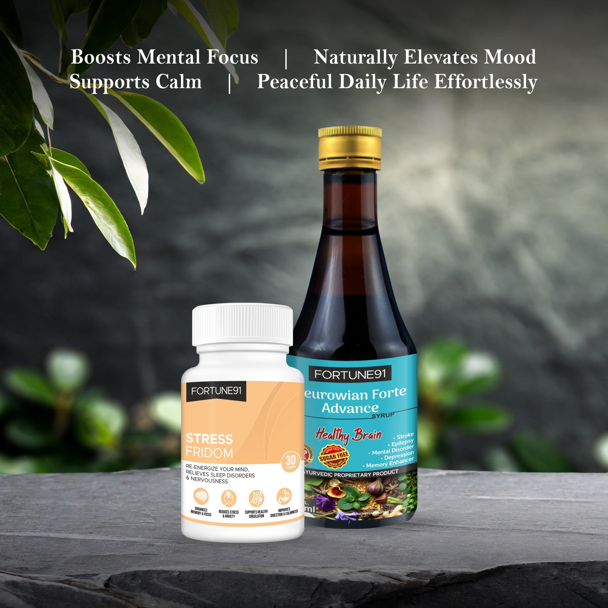 Stress & Sleep Harmony (Stress Fridom + Neurowian Forte)