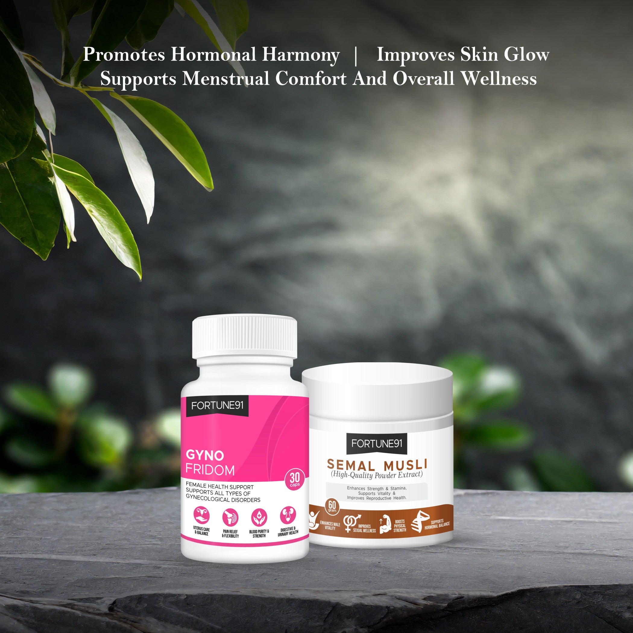 Women Wellness Glow (Gyno Fridom + Semal Musli)
