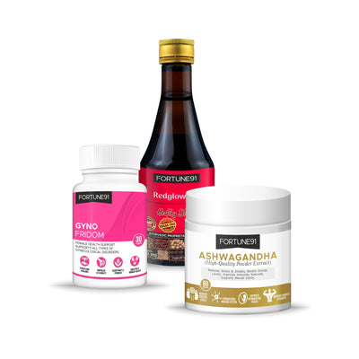 Working Women Glow (Gyno Fridom + Red Glow PM + Ashwagandha)